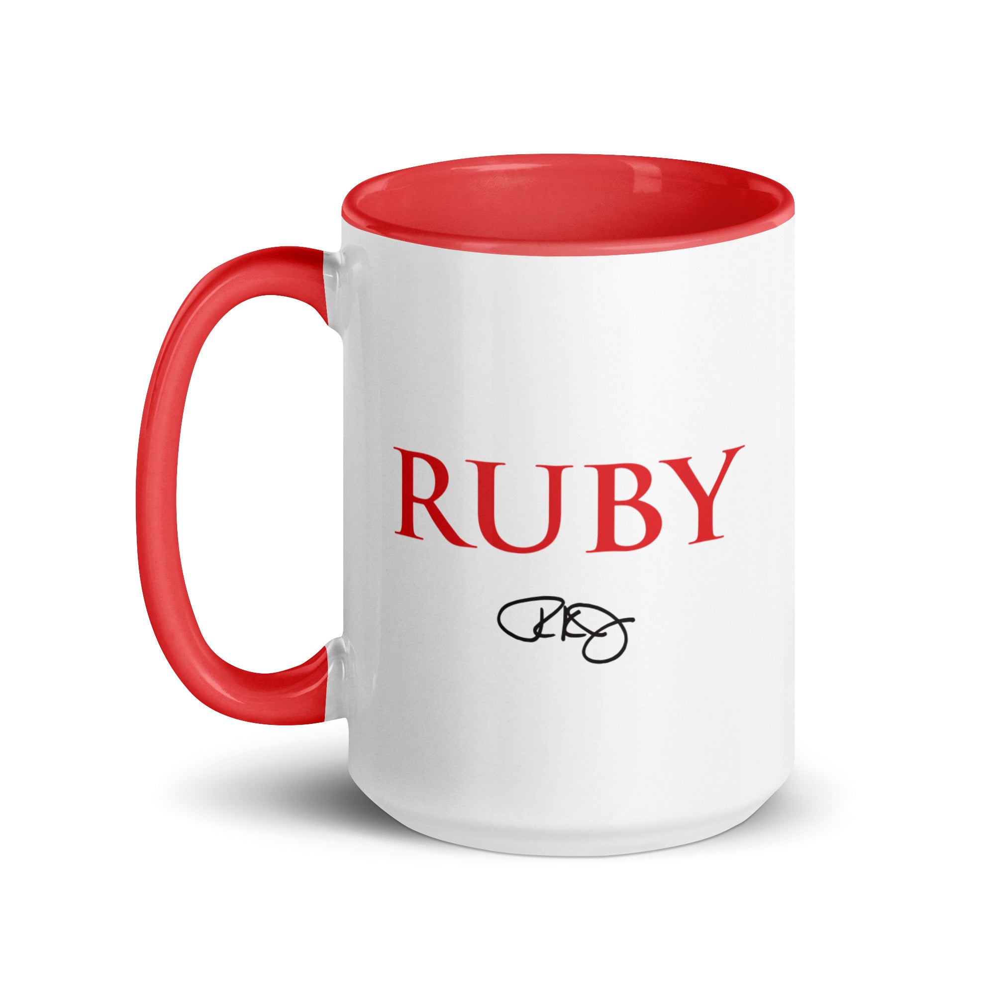 Ruby Magic Comes From the Heart 15 oz Mug