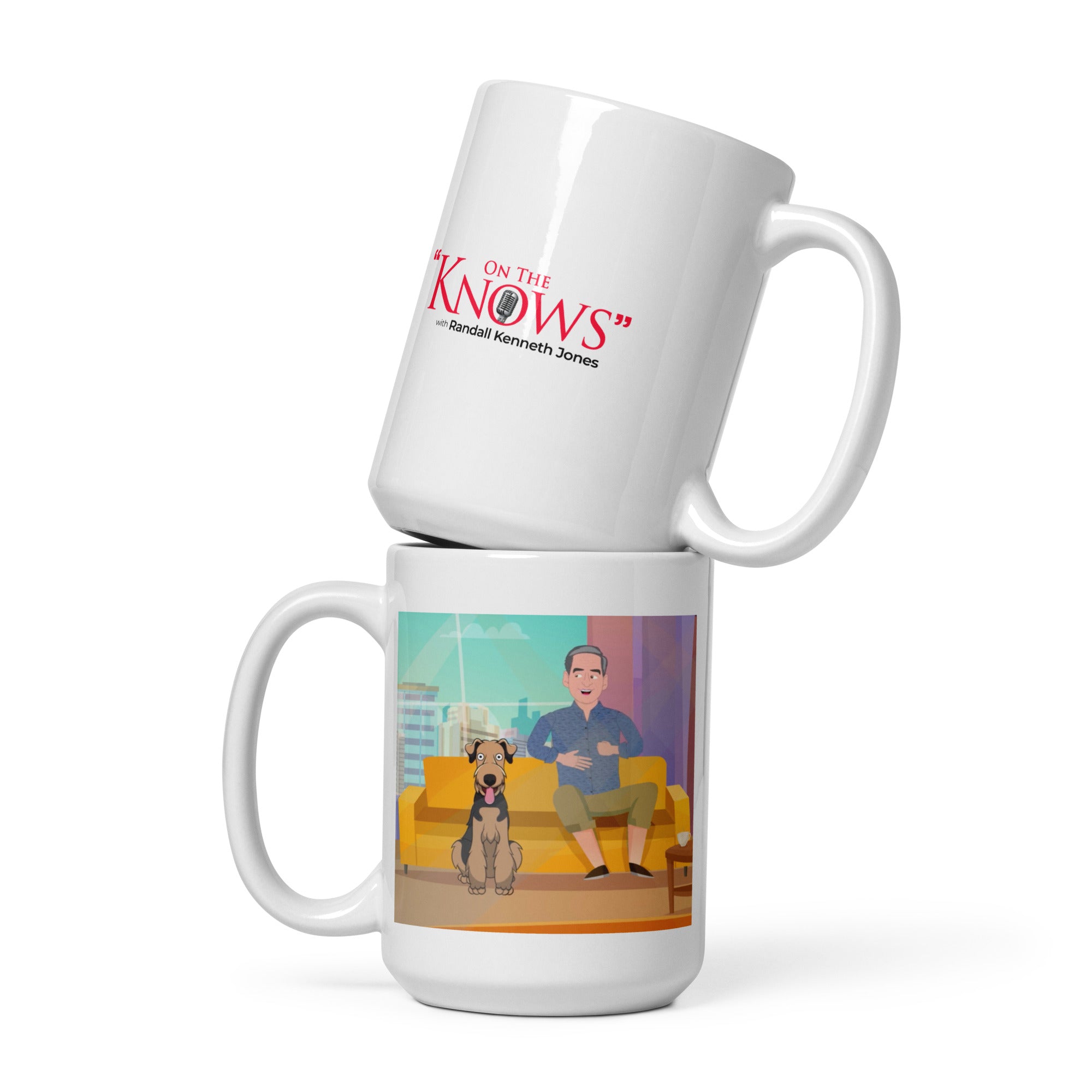 On the Knows Randy & Alexander Animated 15 oz Mug
