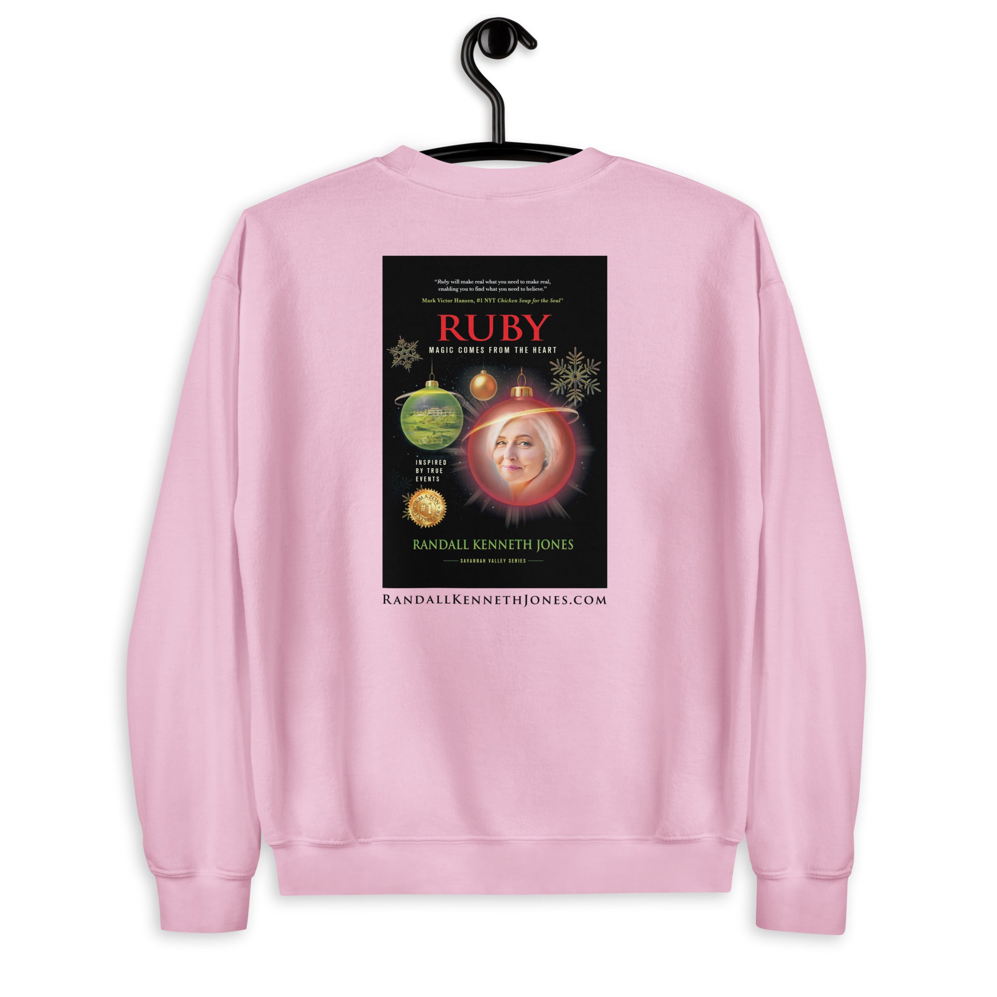 Ruby Magic Comes from the Heart Unisex Sweatshirt