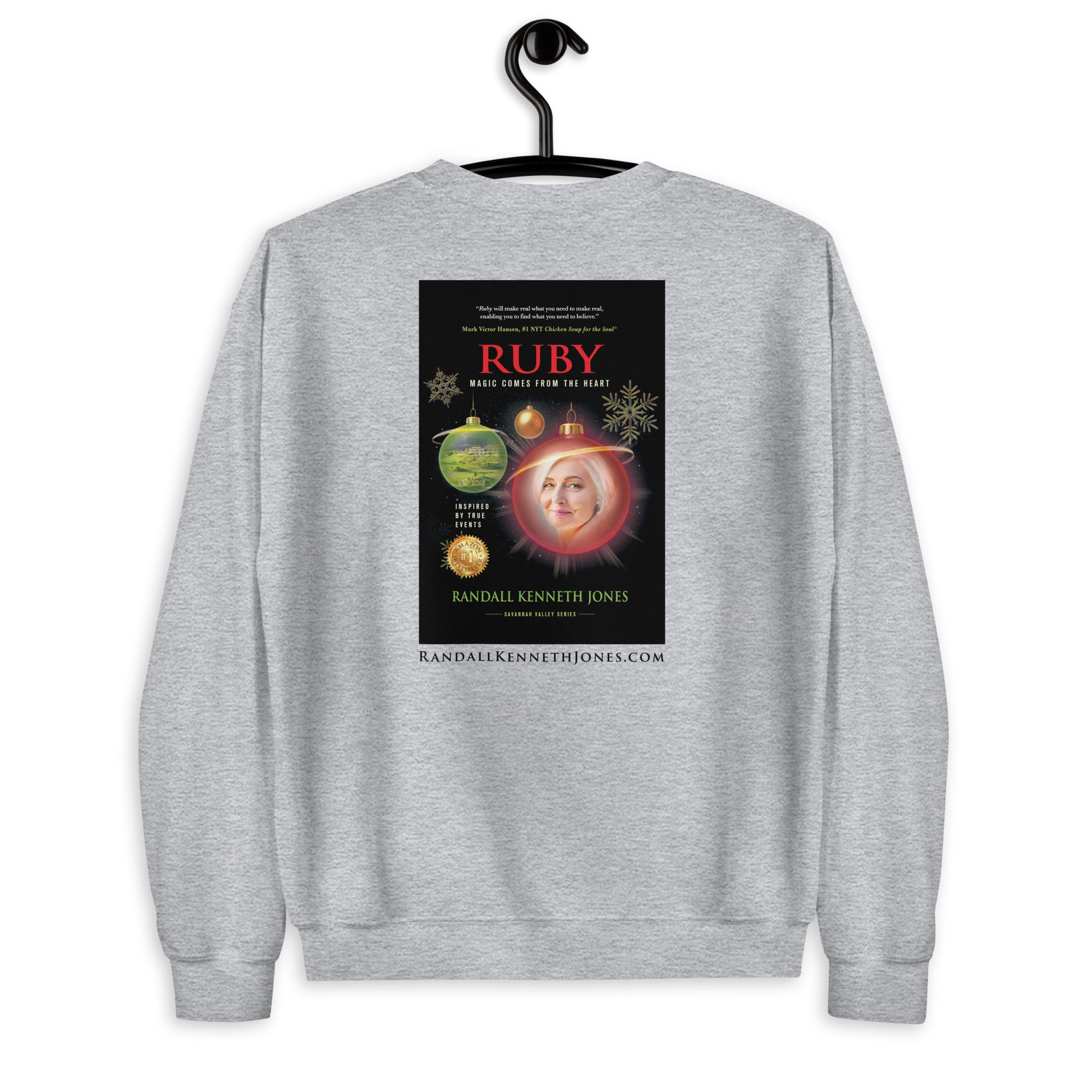Ruby Magic Comes from the Heart Unisex Sweatshirt